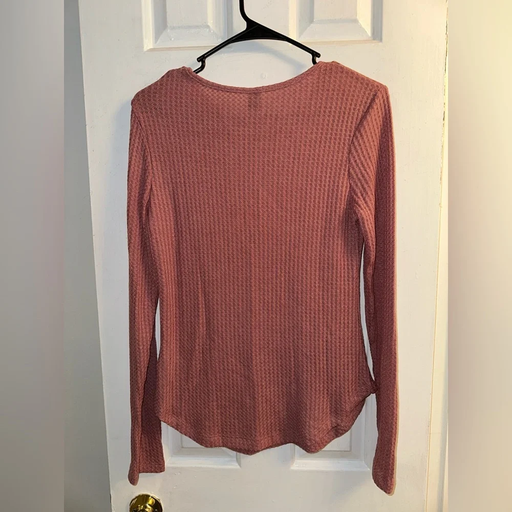 SHEIN Women's Pink Long Sleeve Top - Picture 4 of 8